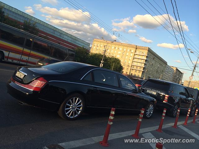 Mercedes Maybach spotted in Moscow, Russia