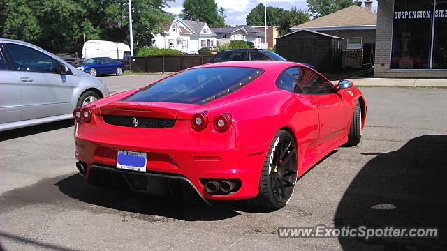Ferrari F430 spotted in Québec, Canada