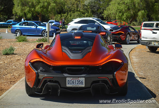 Mclaren P1 spotted in Monterey, California