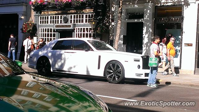 Rolls-Royce Phantom spotted in London, United Kingdom