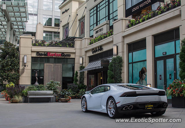 Lamborghini Huracan spotted in Bellevue, Washington