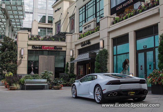 Lamborghini Huracan spotted in Bellevue, Washington