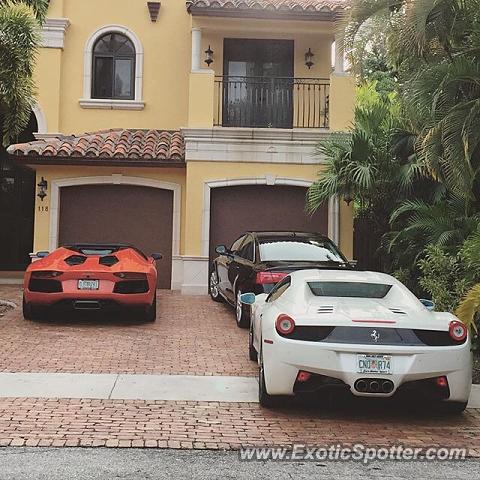 Lamborghini Aventador spotted in Fort Lauderdale, Florida