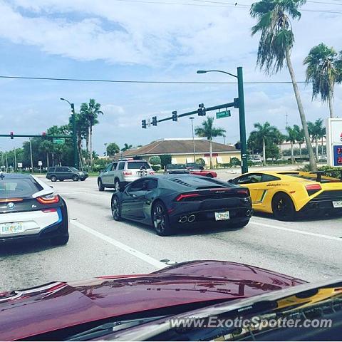 Lamborghini Huracan spotted in Fort Lauderdale, Florida