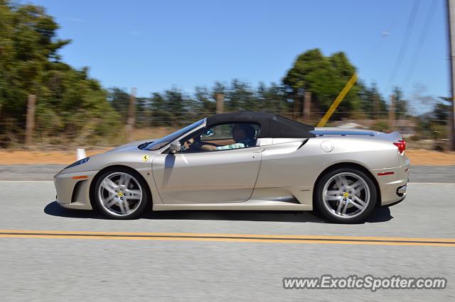 Ferrari F430 spotted in Carmel, California