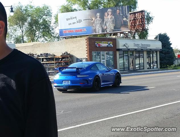 Porsche 911 GT3 spotted in Salt Lake City, Utah