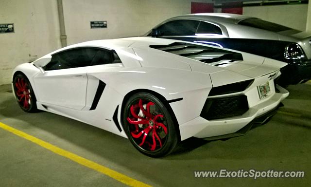 Lamborghini Aventador spotted in Cincinnati, Ohio