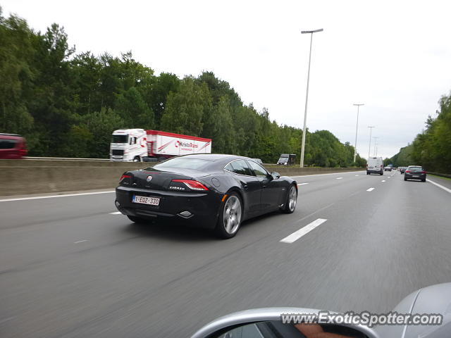 Fisker Karma spotted in Leuven, Belgium