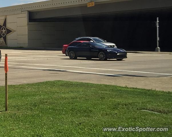 Aston Martin DB9 spotted in Houston, Texas