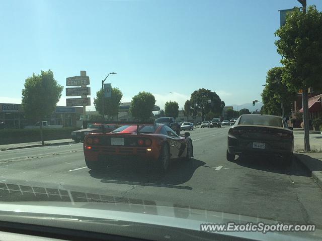 Mclaren F1 spotted in Monterey, California