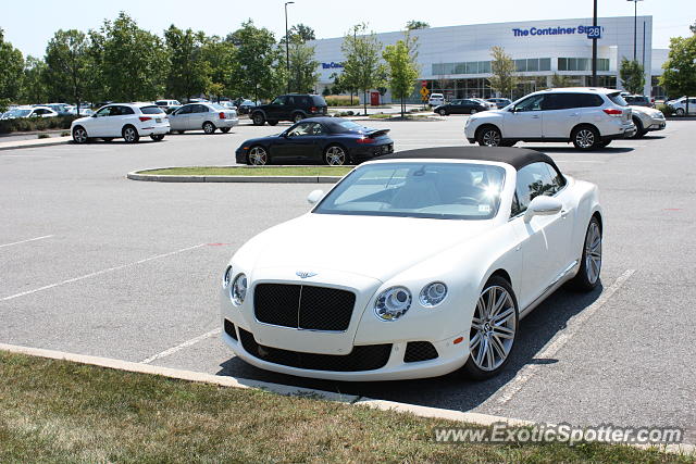 Bentley Continental spotted in Cherry Hill, New Jersey