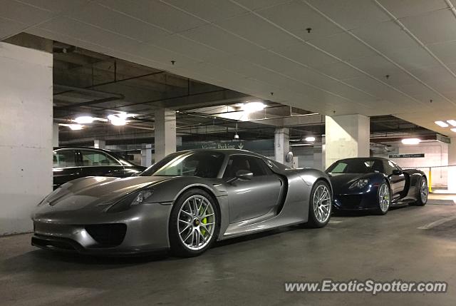 Porsche 918 Spyder spotted in Austin, Texas
