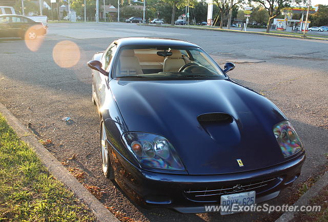 Ferrari 575M spotted in St Catharines, Canada