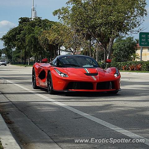 Ferrari LaFerrari spotted in Fort Lauderdale, Florida