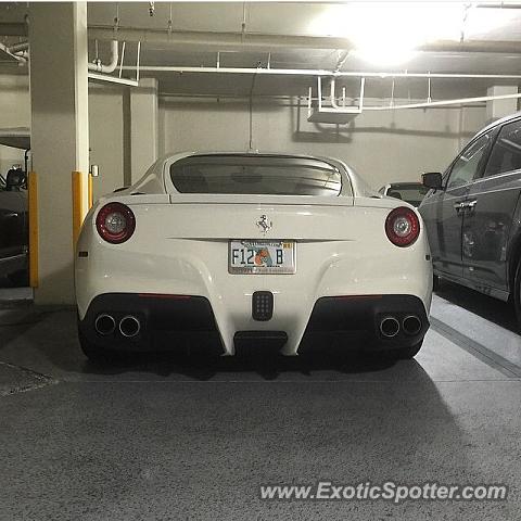 Ferrari F12 spotted in Fort Lauderdale, Florida