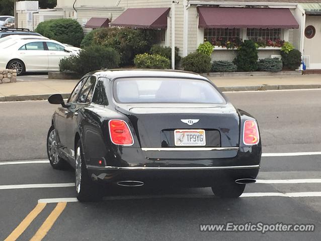 Bentley Mulsanne spotted in Cape Cod, Massachusetts