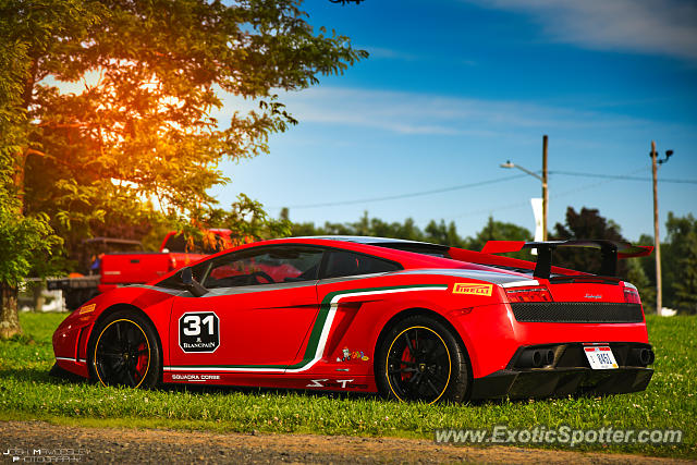 Lamborghini Gallardo spotted in Watkins Glen, New York