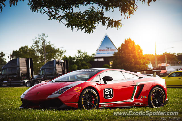 Lamborghini Gallardo spotted in Watkins Glen, New York