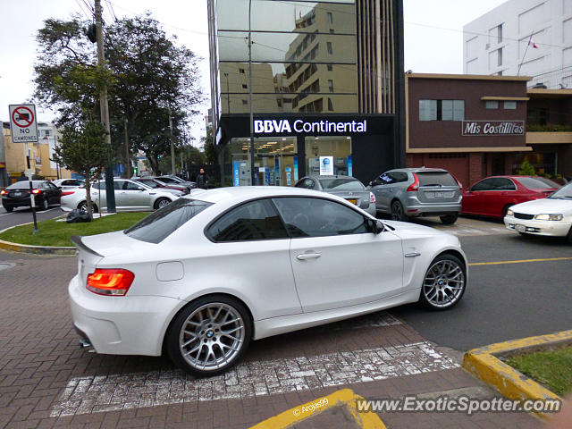 BMW 1M spotted in Lima, Peru