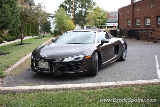 Audi R8 spotted in Haddonfield, New Jersey