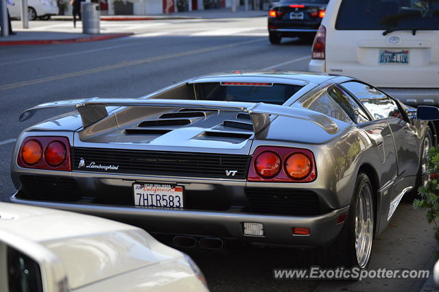 Lamborghini Diablo spotted in Beverly Hills, California