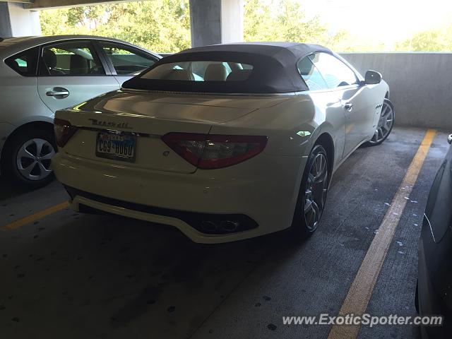 Maserati GranCabrio spotted in Houston, Texas