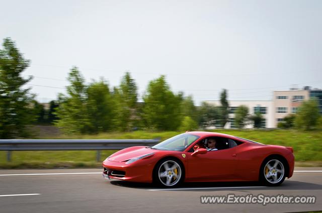 Ferrari 458 Italia spotted in Sydney, Australia
