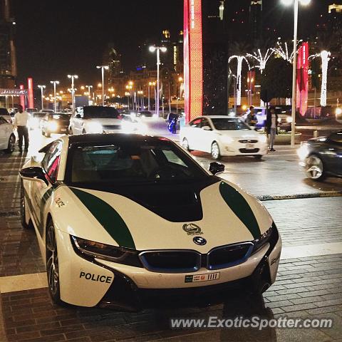 BMW I8 spotted in Dubai, United Arab Emirates