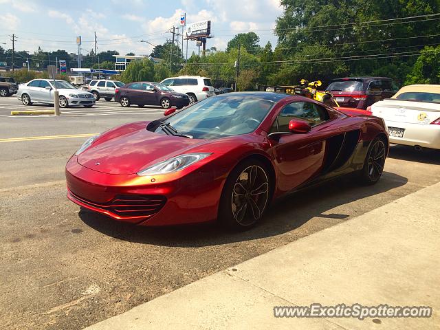 Mclaren MP4-12C spotted in Atlanta, Georgia