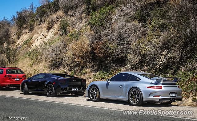 Porsche 911 GT3 spotted in Carmel Valley, California