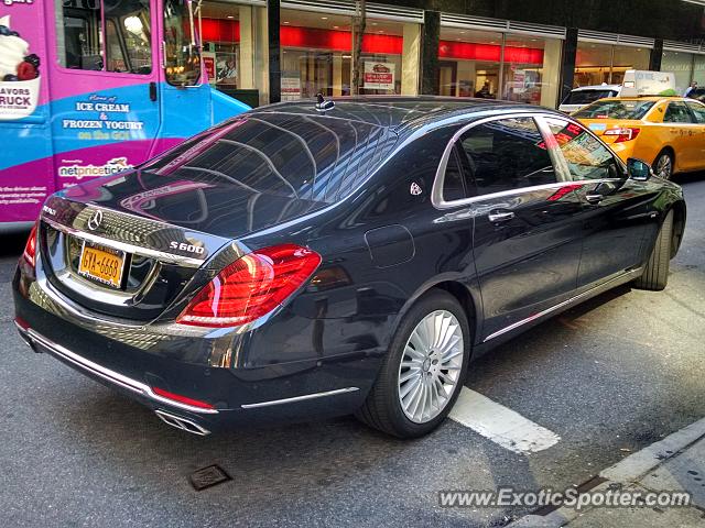 Mercedes Maybach spotted in Manhattan, New York