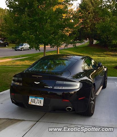 Aston Martin Vantage spotted in West Des Moines, Iowa