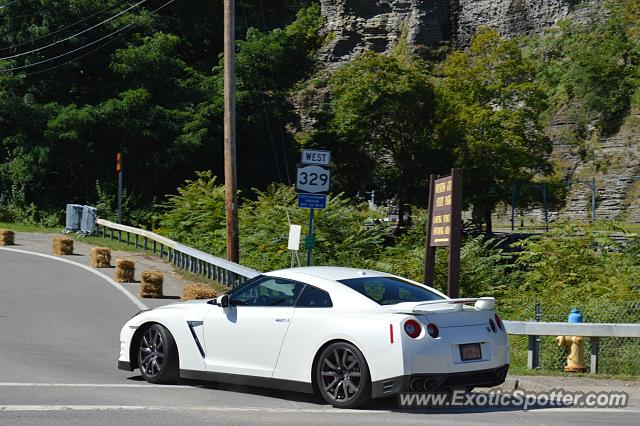 Nissan GT-R spotted in Watkins Glen, New York