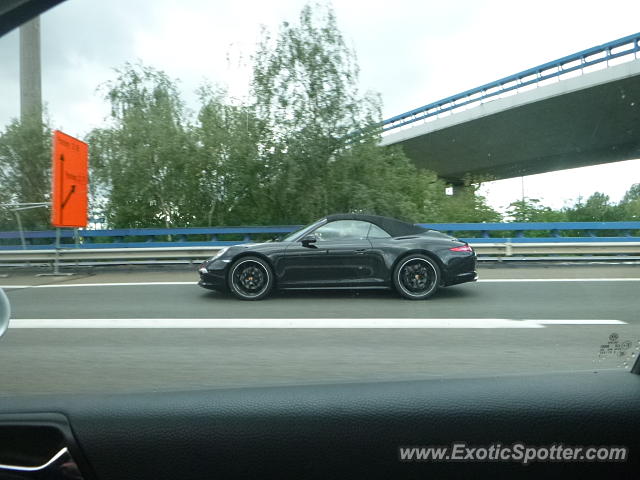 Porsche 911 spotted in Brussels, Belgium