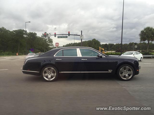 Bentley Mulsanne spotted in Orlando, Florida