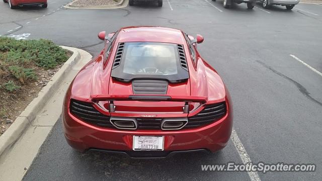 Mclaren MP4-12C spotted in Lone Tree, Colorado