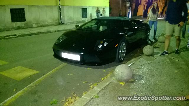 Lamborghini Murcielago spotted in Zadar, Croatia