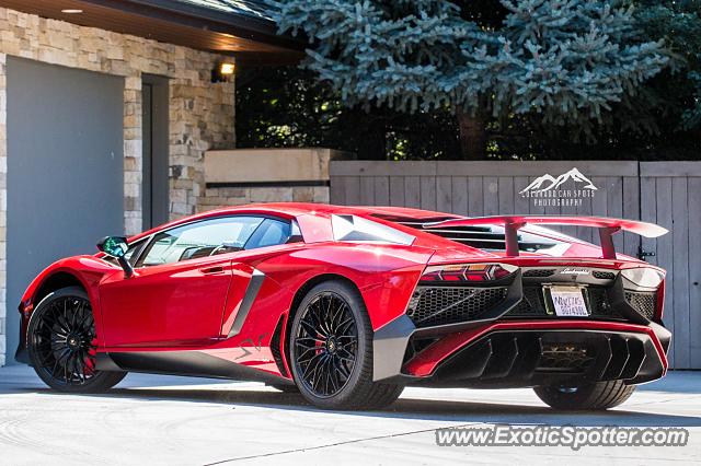 Lamborghini Aventador spotted in Denver, Colorado