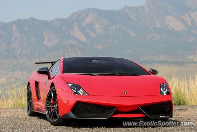 Lamborghini Gallardo spotted in Denver, Colorado