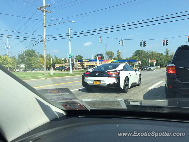 BMW I8 spotted in Clarence, New York