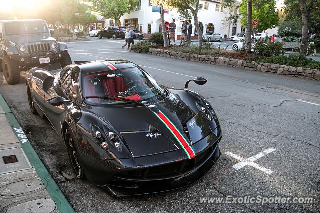 Pagani Huayra spotted in Carmel, California