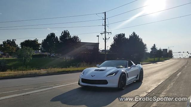 Chevrolet Corvette Z06 spotted in Castle Pines, Colorado