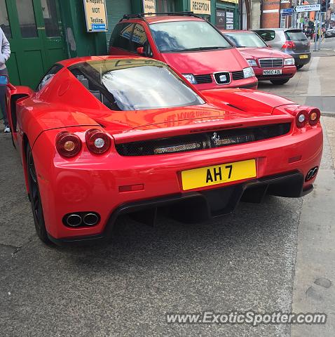 Ferrari Enzo spotted in Leicester, United Kingdom