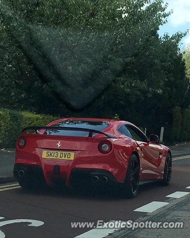 Ferrari F12 spotted in Leicester, United Kingdom