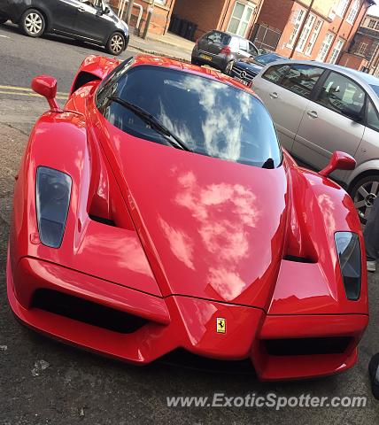 Ferrari Enzo spotted in Leicester, United Kingdom