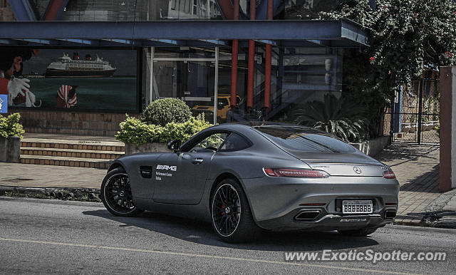 Mercedes SLS AMG spotted in São Paulo, Brazil