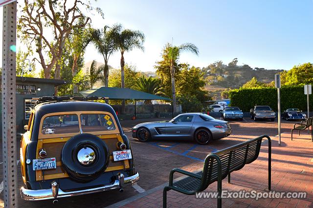Mercedes SLS AMG spotted in Malibu, California