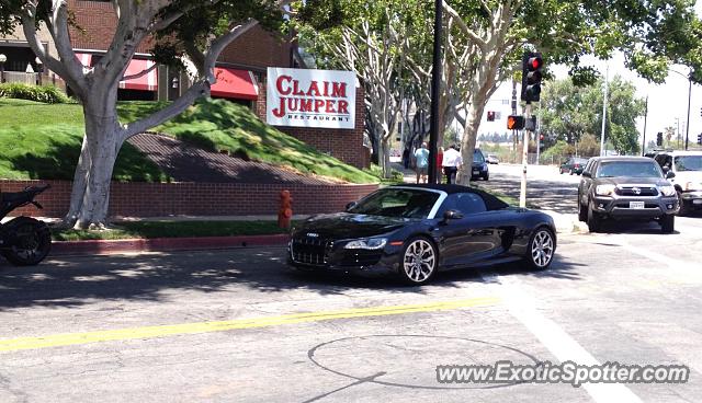 Audi R8 spotted in Burbank, California