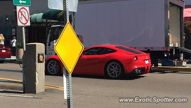 Ferrari F12 spotted in La Jolla, California