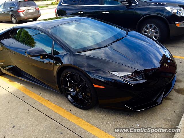 Lamborghini Huracan spotted in Johnston, Iowa